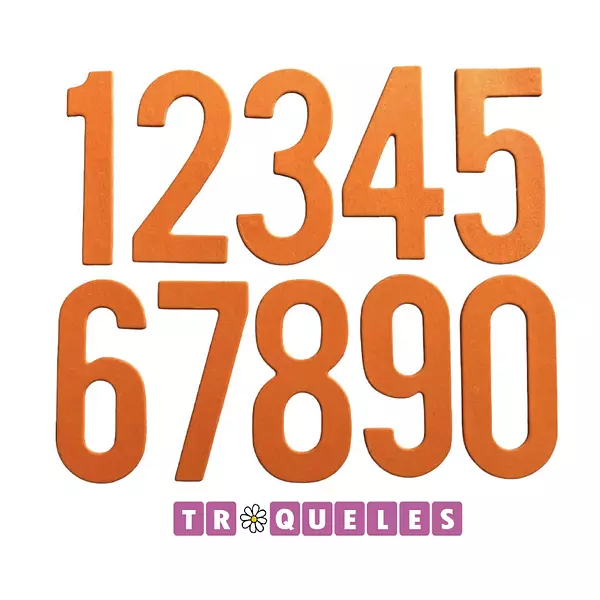 3812 Troquel Numeros