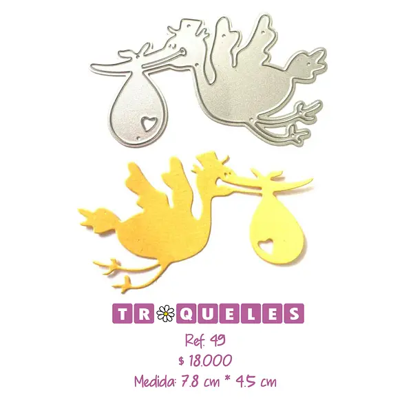 049 Troquel Cigueña