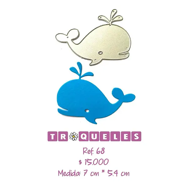 068 Troquel Ballena