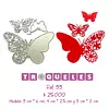 099 Troquel Mariposas * 3 Pz