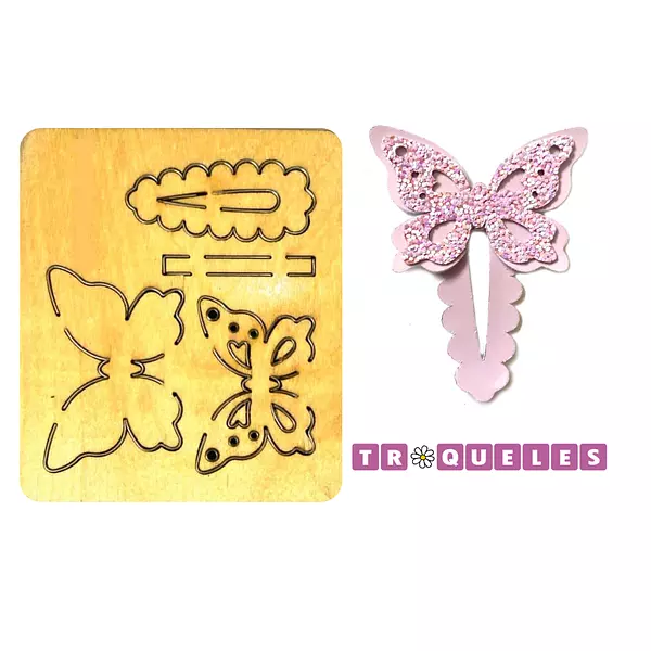 Troquel Dado Pinza con Mariposa
