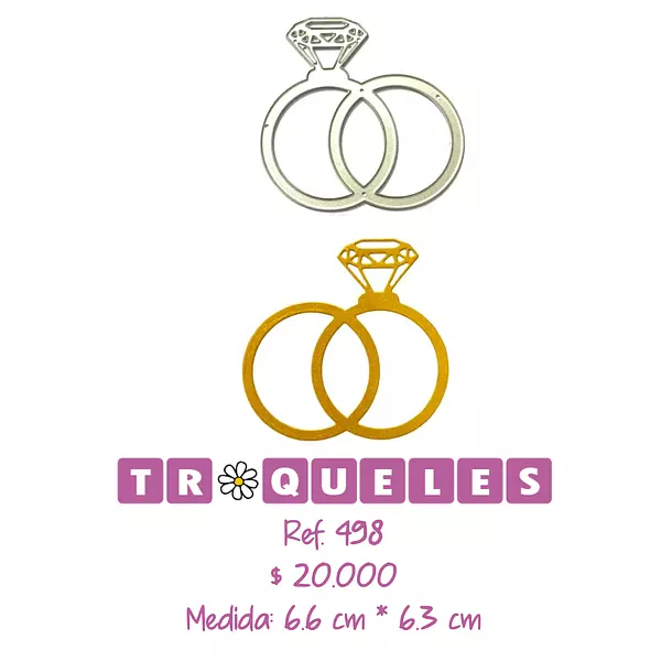 T0498 Troquel Anillos Compromiso