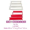T0216 Troquel Banderines * 3 Pz