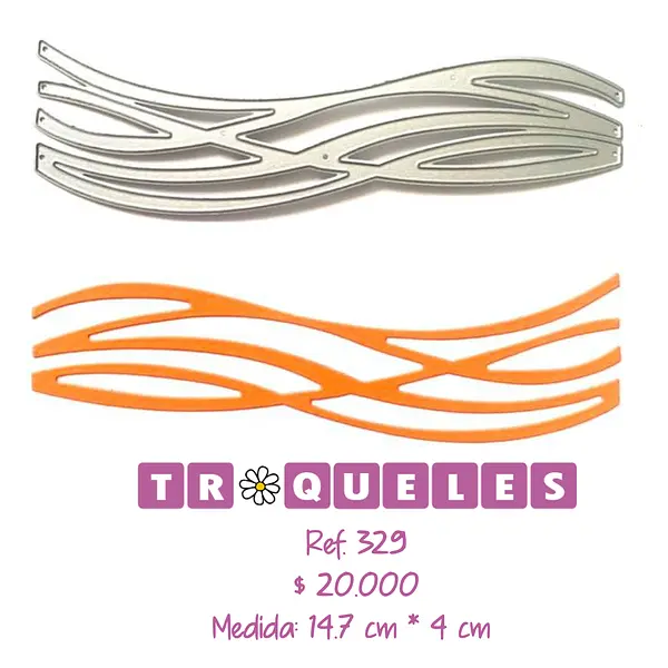 T0329 Troquel Tiras