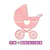 T0376 Troquel Coche Bebe