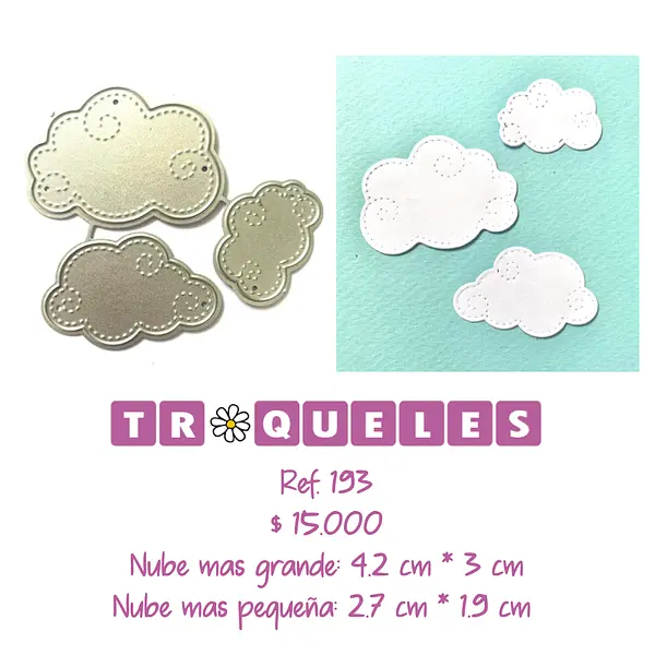 T0193 Troquel Nubes