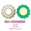 T0213 Troquel Blondas * 2 Pz