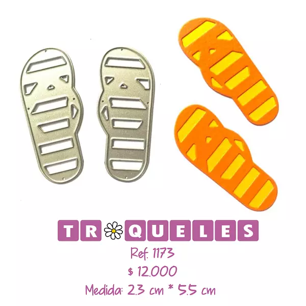 T1173 Troquel Sandalias