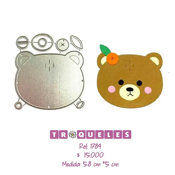 T1784 Troquel Oso