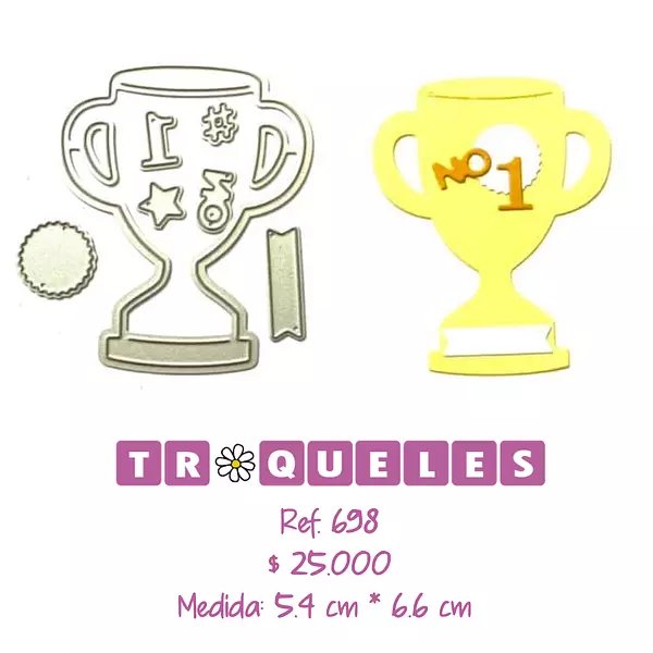 T0698 Troquel Trofeo