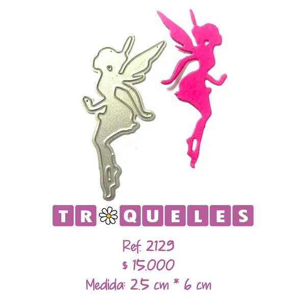 T2129 Troquel Hada