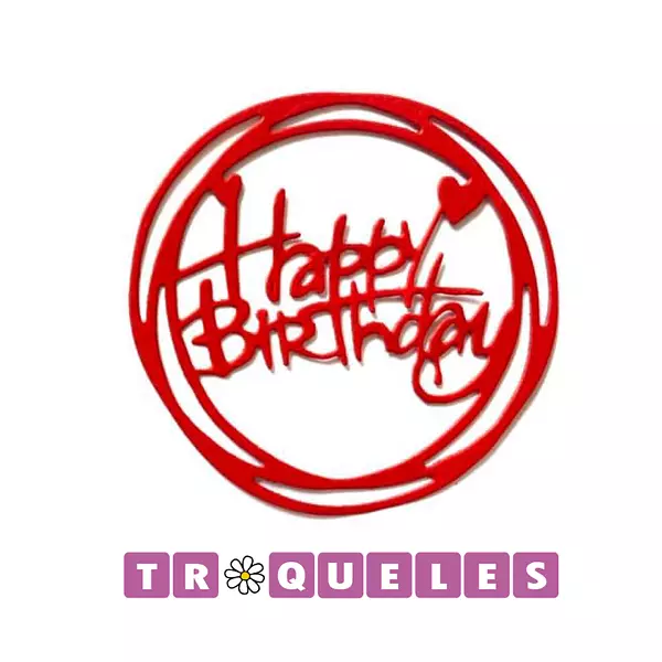 2750 Troquel Happy Birthday