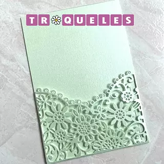 3320 Troquel Sobre de Flores