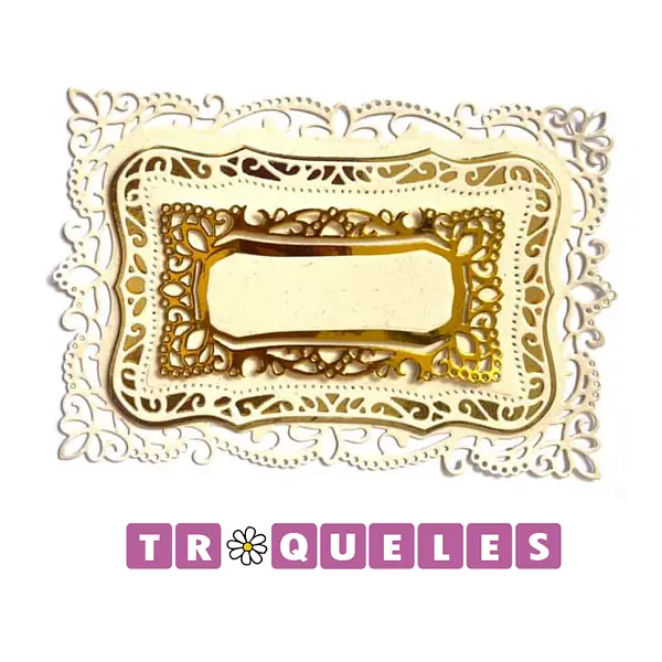 T0168 Troquel Marco Rectangular