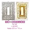 T0168 Troquel Marco Rectangular