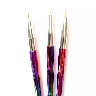 Pinceles Delineadores * 3 Pz