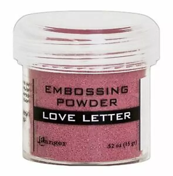 Polvos Embossing Love Letter