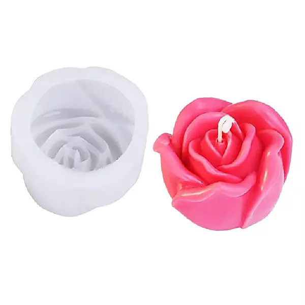 Molde Silicona Flores para Velas O Jabones