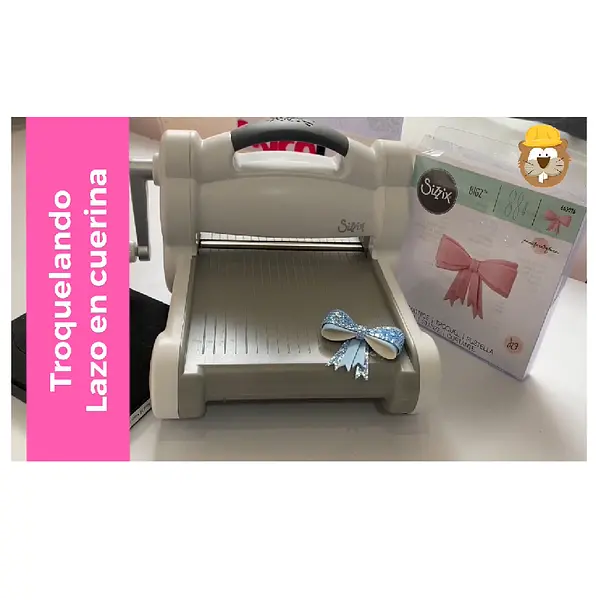 Troquelando cuerina con la big shot