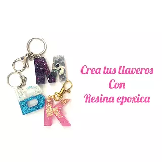 Crea tus llaveros con resina epoxica