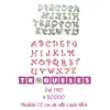 T1410 Troquel Abc Mayuscula