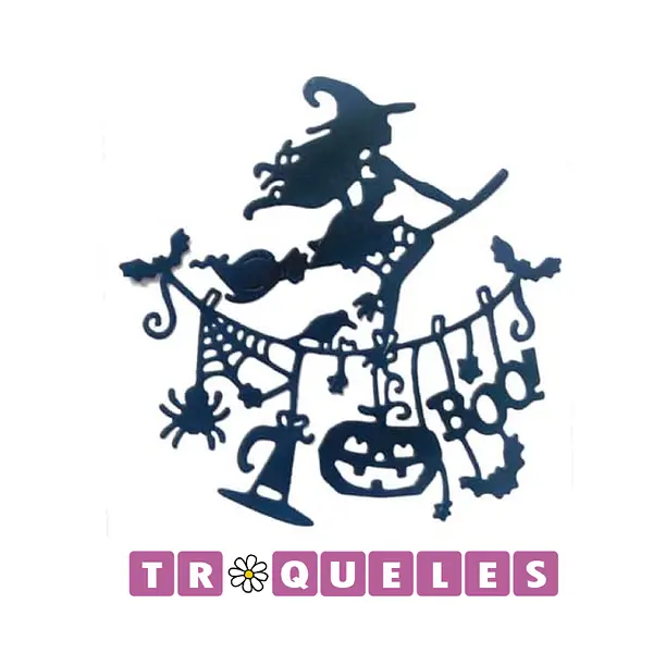 T0221 Troquel Bruja