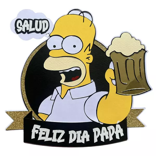 Archivo Topper Homero Dia Del Padre