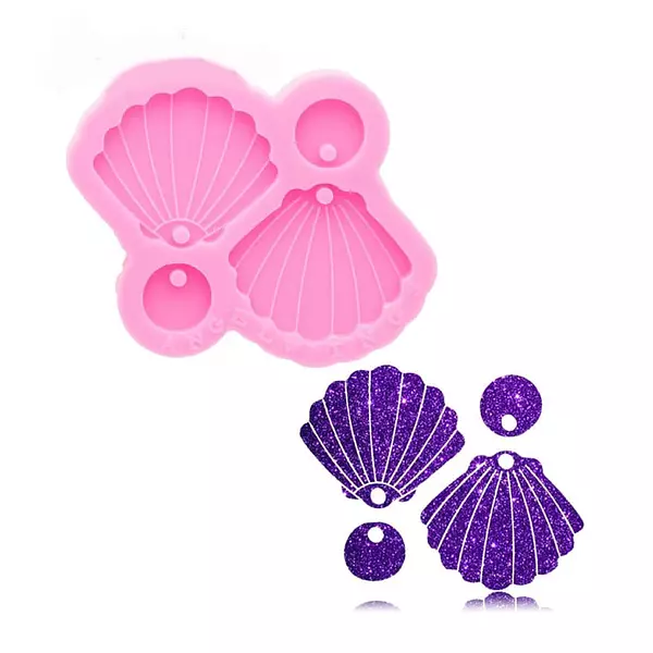Molde Silicona Conchas