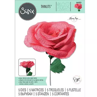 664923 Troquel Thinlits Rosa Clasica