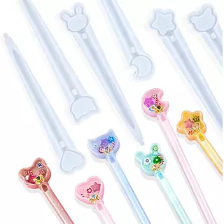 6 Moldes Para Lapiceros Shakers