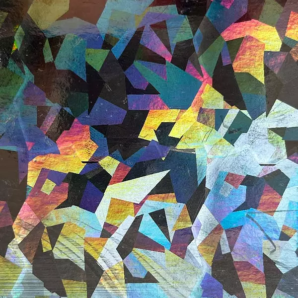 Papel Holografico Vidrio