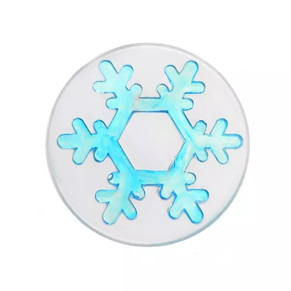 Molde Silicona Copito de Nieve