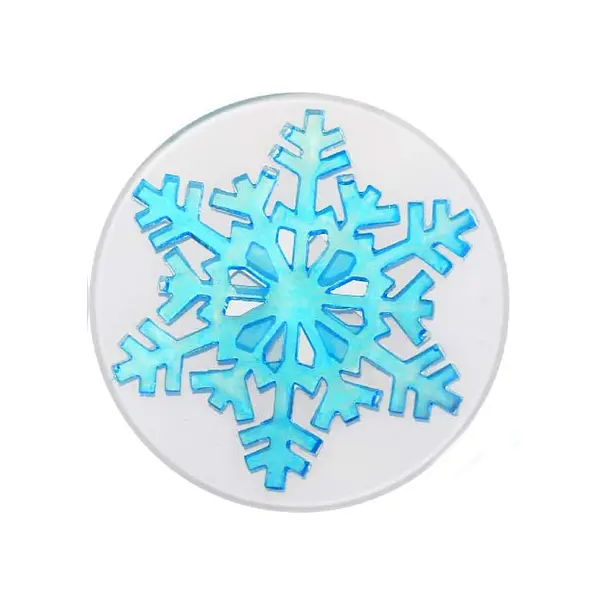 Molde Silicona Copito de Nieve
