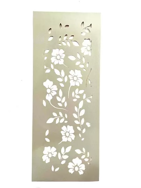 Stencil Fondo Flores