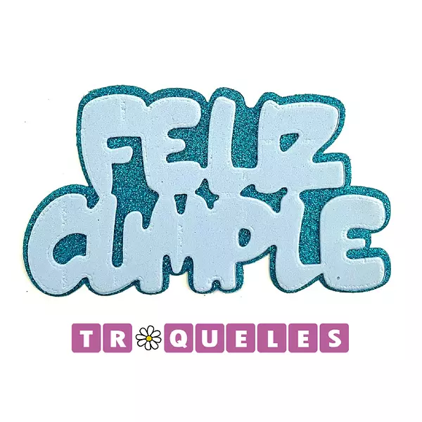 3386 Troquel Feliz Cumple