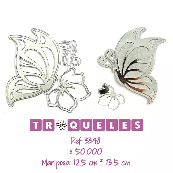3348 Troquel Mariposa