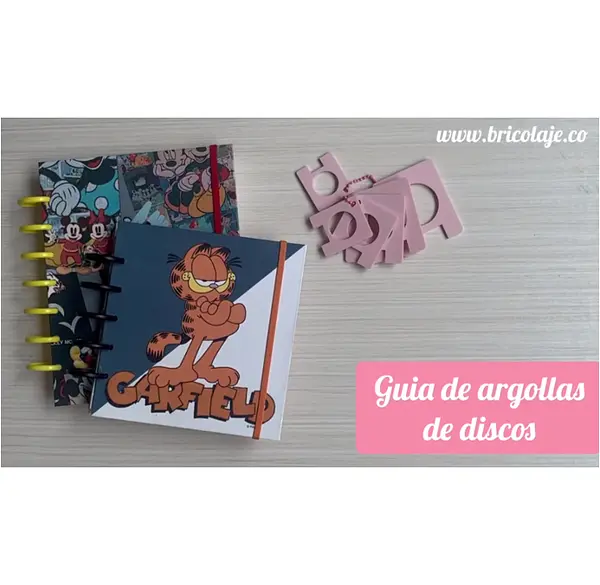 Guia argollas de disco