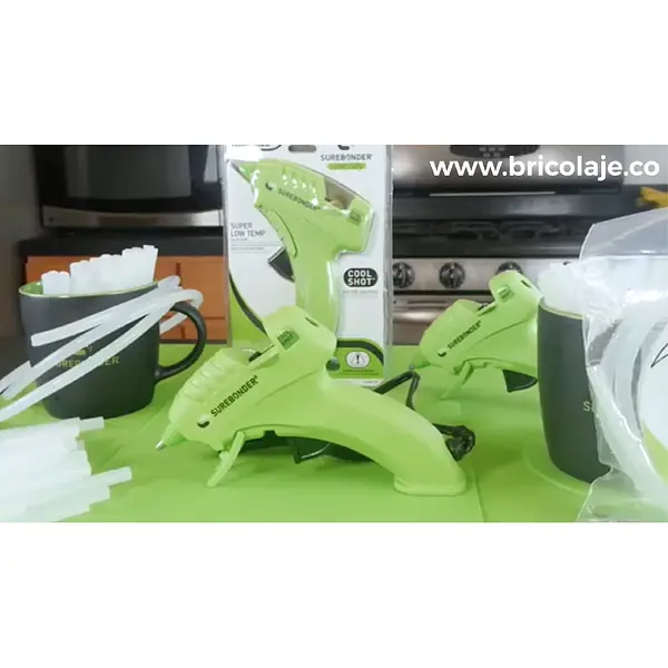 Pistola de silicona baja temperatura 