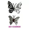 3872 Troquel Mariposas Dobles