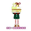 3455 Troquel Niña con Regalos Navidad