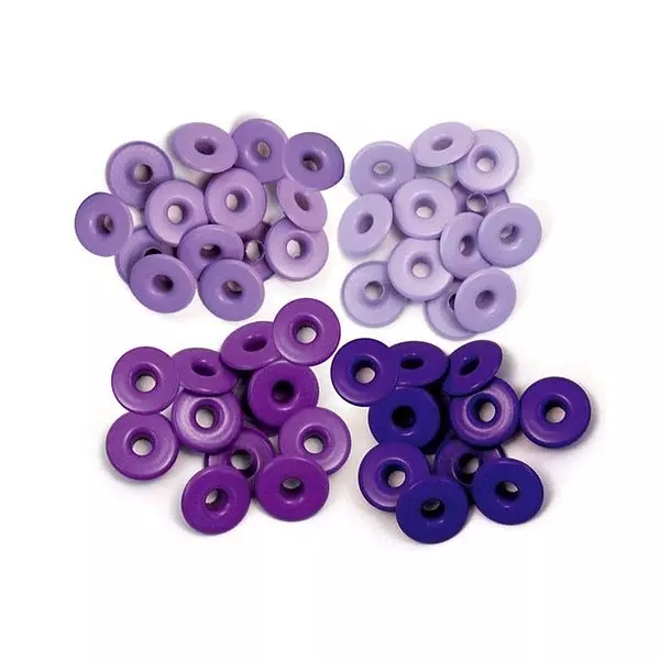 Eyelets Morados Anchos * 40 Pz