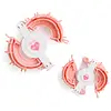 Creador de Pompones Corazones * 2 Pz