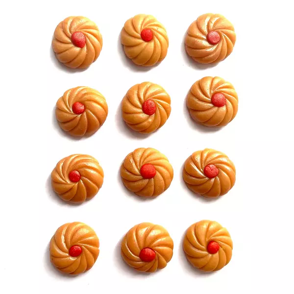 12 Galletas Punto Rojo