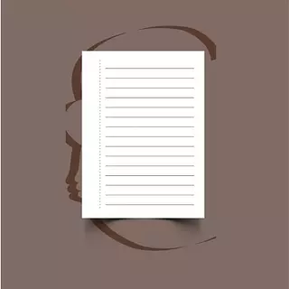 100 Hojas Lineas Basicas Sepia A7