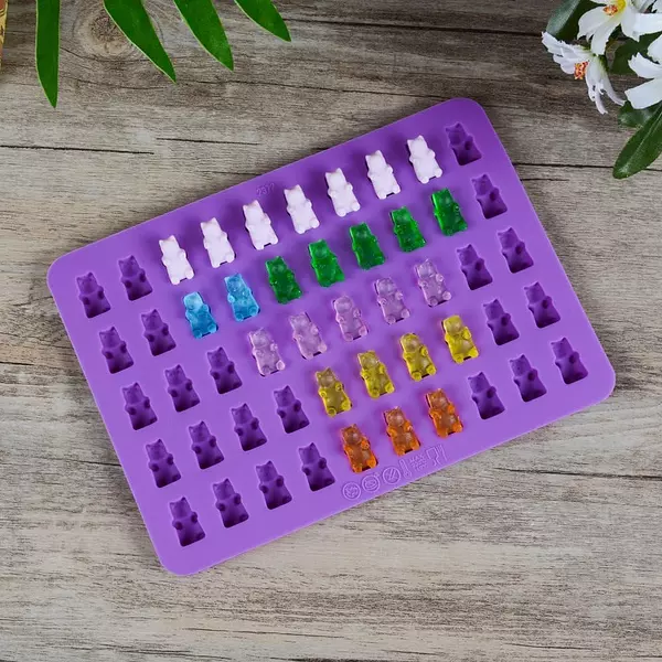 Molde Silicona Mini Ositos