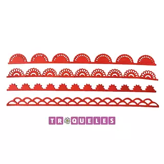 3878 Troquel Cuatro Bordes