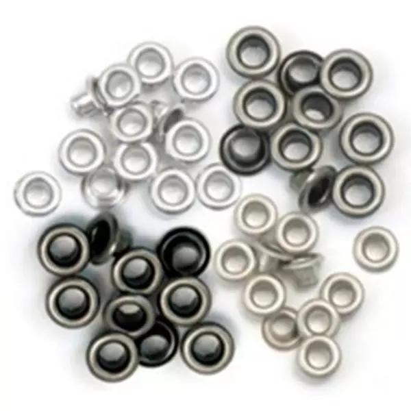 Eyelets Frio Metal Delgados * 60 Pz