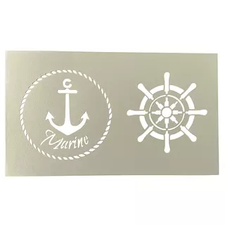 Stencil Timon y Ancla