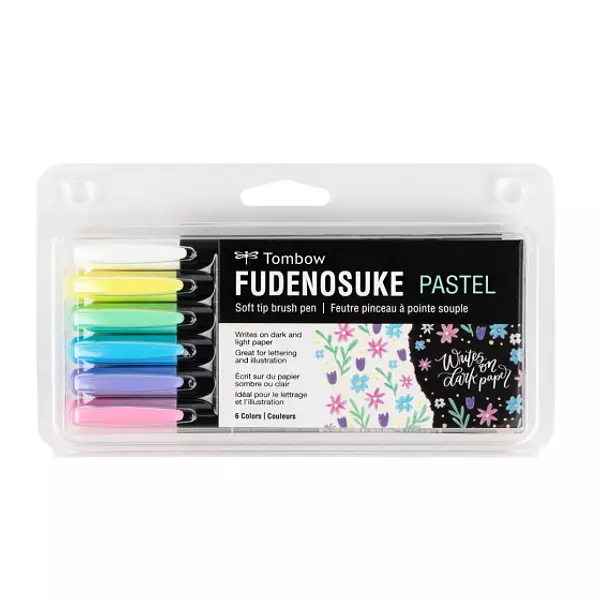 Fudenosuke Color Pastel * 6 Pz