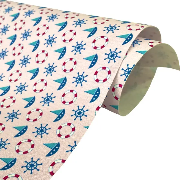 Cuerina Estampada Marinero